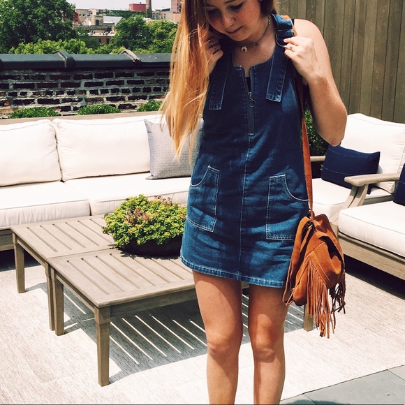 Overall Denim Dress - Picture 3 of 3